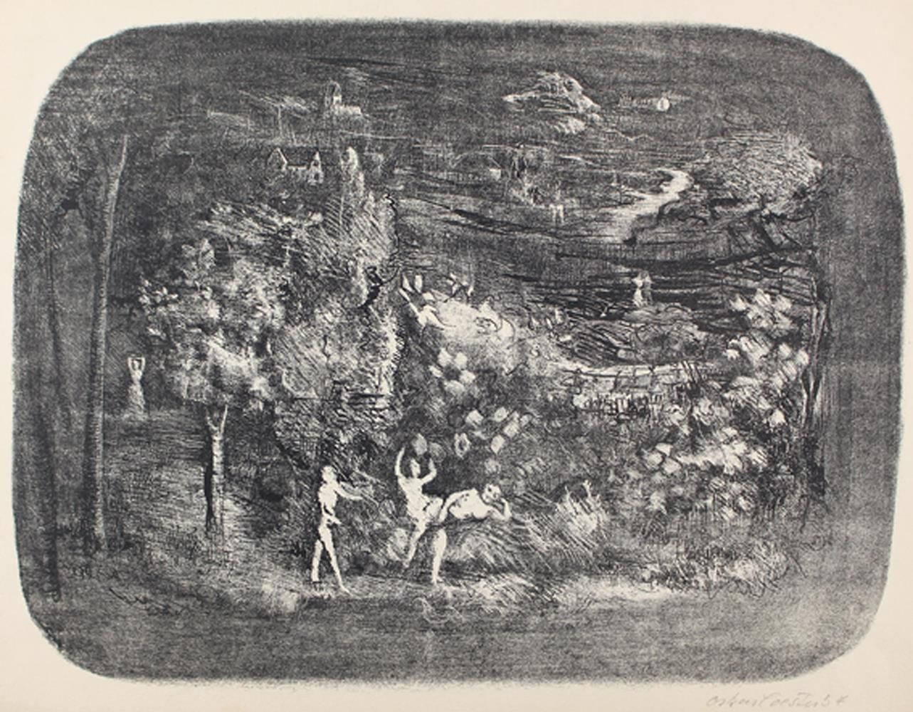 Große Abbildung Nr.1: 120-2765 Coester, Oskar: (Künstlergraphik)
