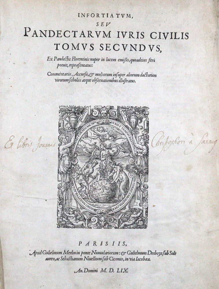 Große Abbildung Nr.1: 120-278 Justinianus.: (Juridica und Kriminologie)