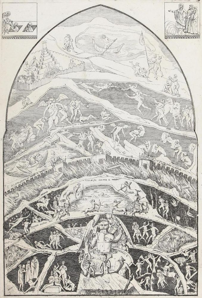 Große Abbildung Nr.1: 120-2801 Dante Alighieri.: (Künstlergraphik)