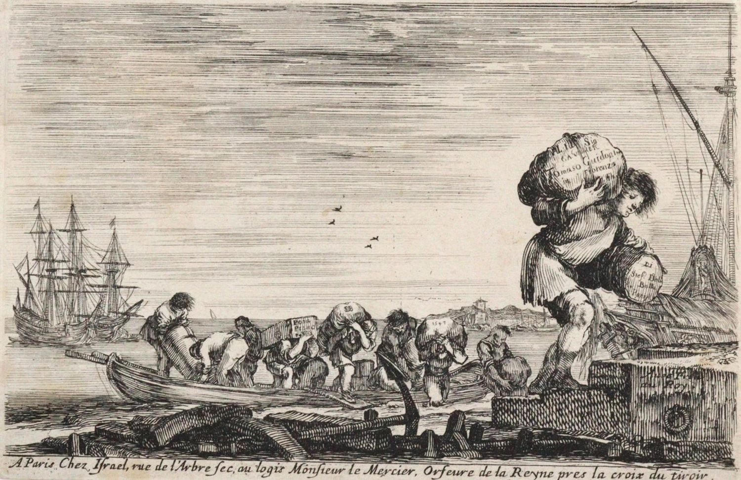 Große Abbildung Nr.2: 120-2810 Della Bella, Stefano: (Künstlergraphik)