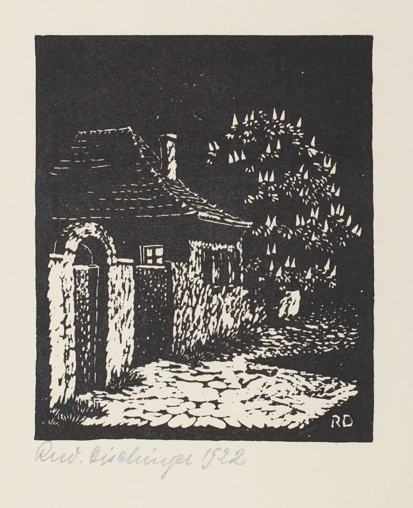 Große Abbildung Nr.3: 120-2827 Dischinger, Rudolf: (Künstlergraphik)