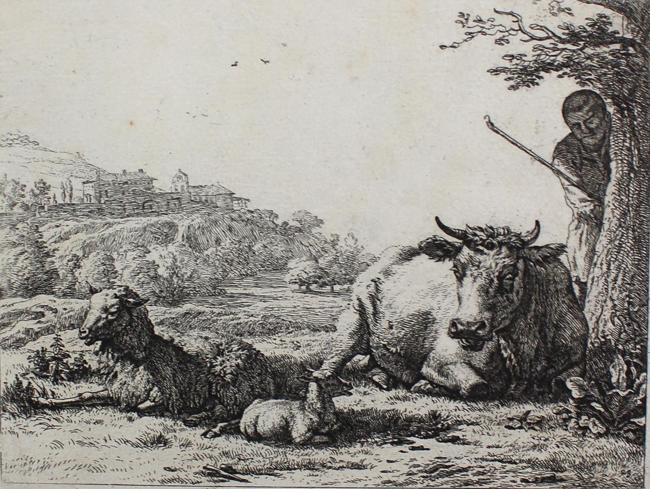 Große Abbildung Nr.1: 120-2855 Dujardin, Karel: (Künstlergraphik)