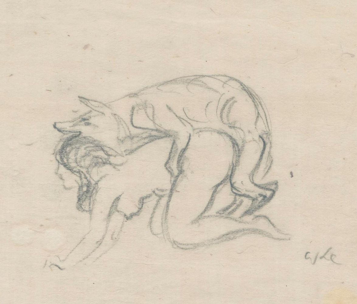 Große Abbildung Nr.2: 120-2897 Klemm, Walther: (Künstlergraphik, Erotika - Galantes)