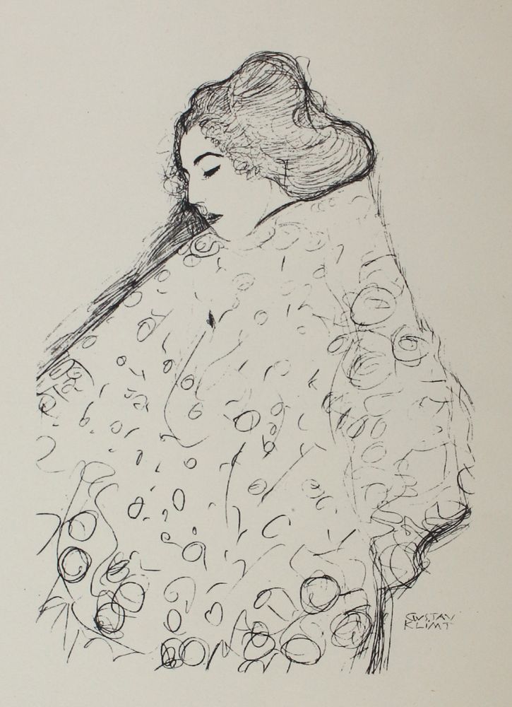 Große Abbildung Nr.1: 120-2898 Klimt, Gustav: (Künstlergraphik, Erotika - Galantes)