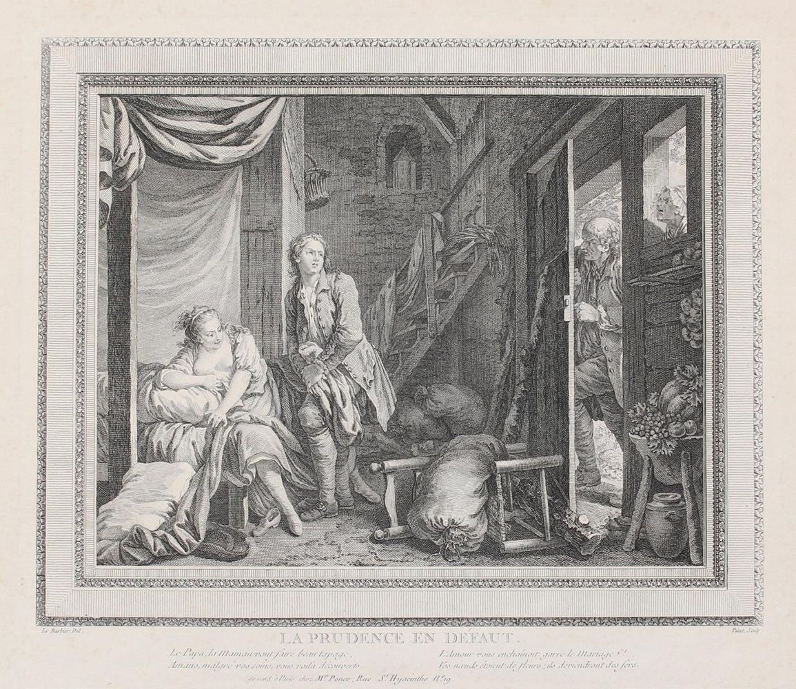 Große Abbildung Nr.2: 120-2903 Larmessin, Nicolas de: (Künstlergraphik, Erotika - Galantes)