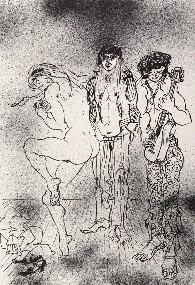 Große Abbildung Nr.2: 120-2907 Mucchi, Gabriele: (Künstlergraphik, Erotika - Galantes)
