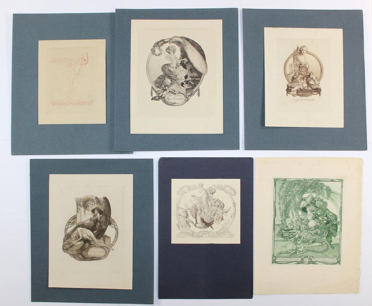Große Abbildung Nr.3: 120-2941 Bayros, Franz von: (Künstlergraphik, Exlibris)
