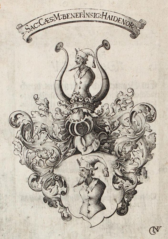 Große Abbildung Nr.1: 120-2942 Exlibris Haiden.: (Künstlergraphik, Exlibris)
