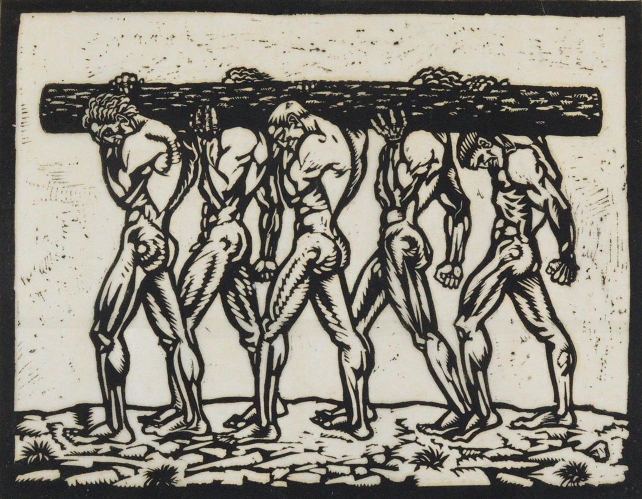 Große Abbildung Nr.1: 120-2958 Fredderich, Rudolf: (Künstlergraphik)