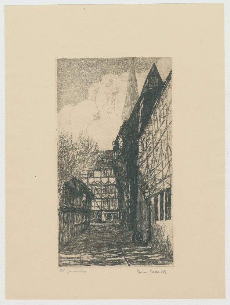 Große Abbildung Nr.4: 120-2969 Gabrisch, Bruno: (Künstlergraphik)