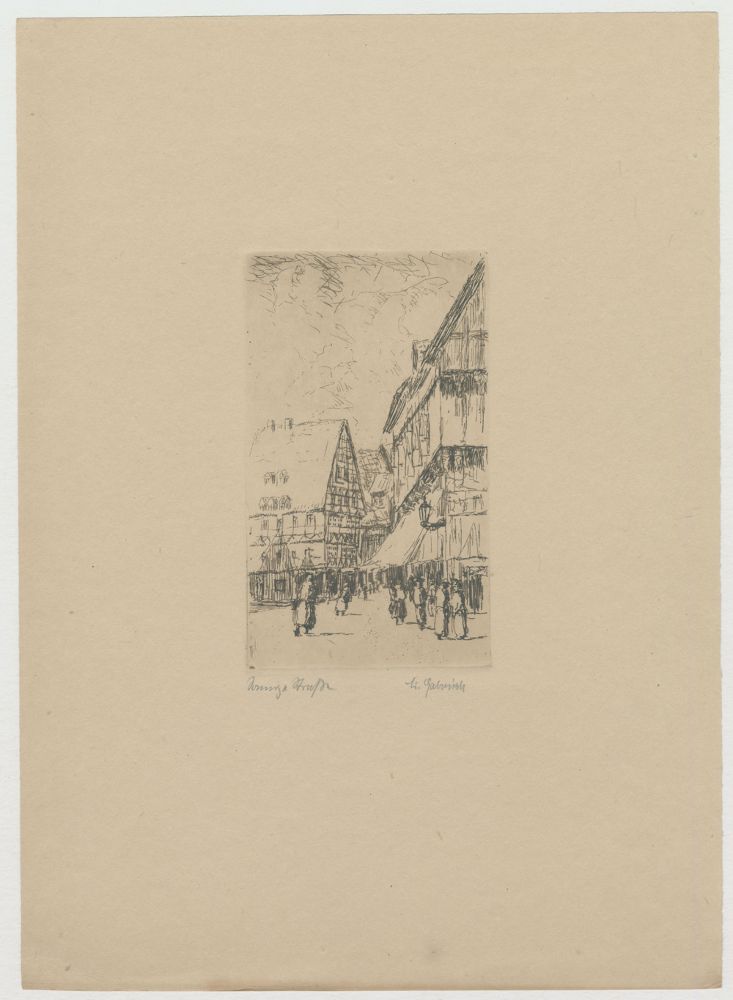 Große Abbildung Nr.5: 120-2969 Gabrisch, Bruno: (Künstlergraphik)