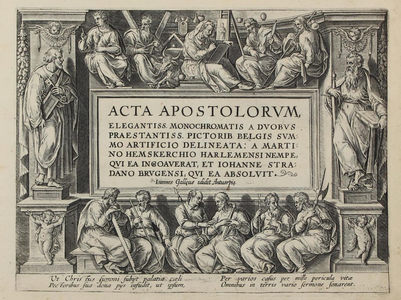 Große Abbildung Nr.2: 120-2977 Galle, Philipp: (Künstlergraphik)