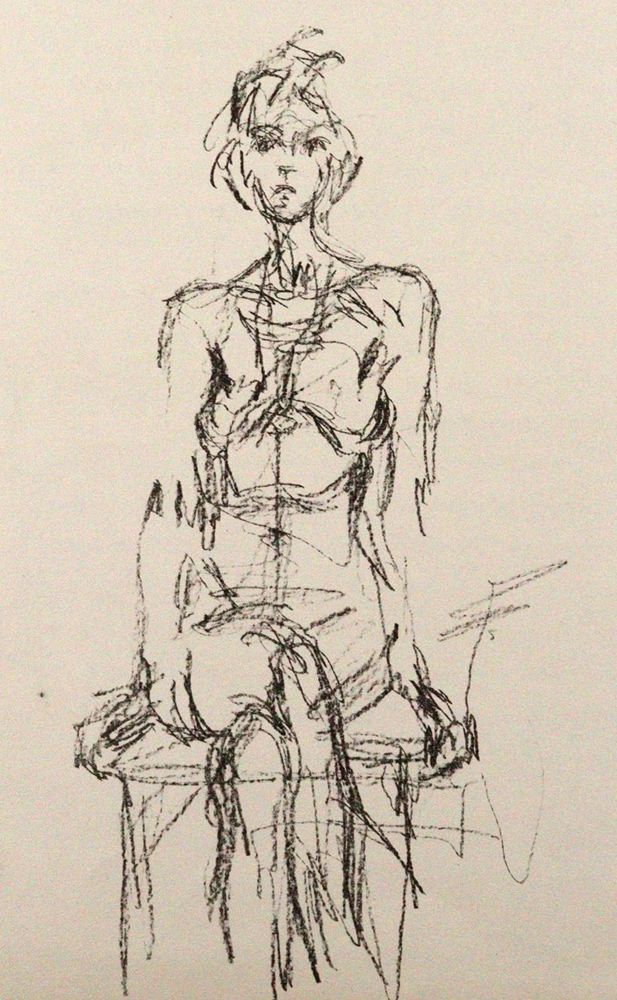Große Abbildung Nr.1: 120-2993 Giacometti, Alberto: (Künstlergraphik)