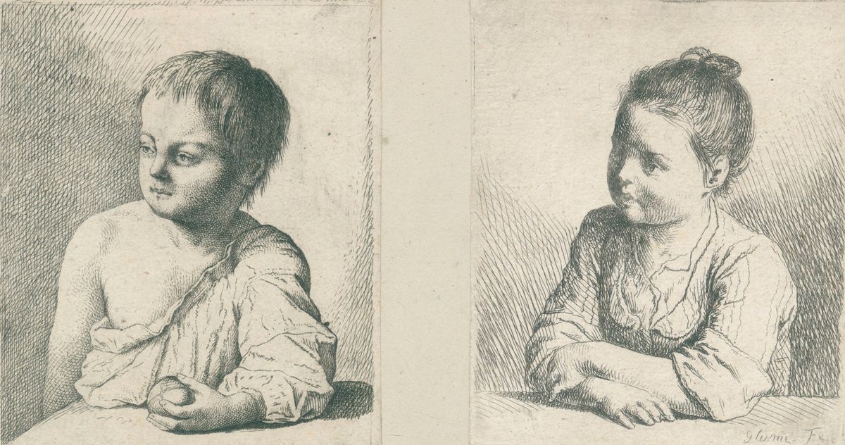 Große Abbildung Nr.1: 120-2997 Glume, Johann Gottlieb: (Künstlergraphik)