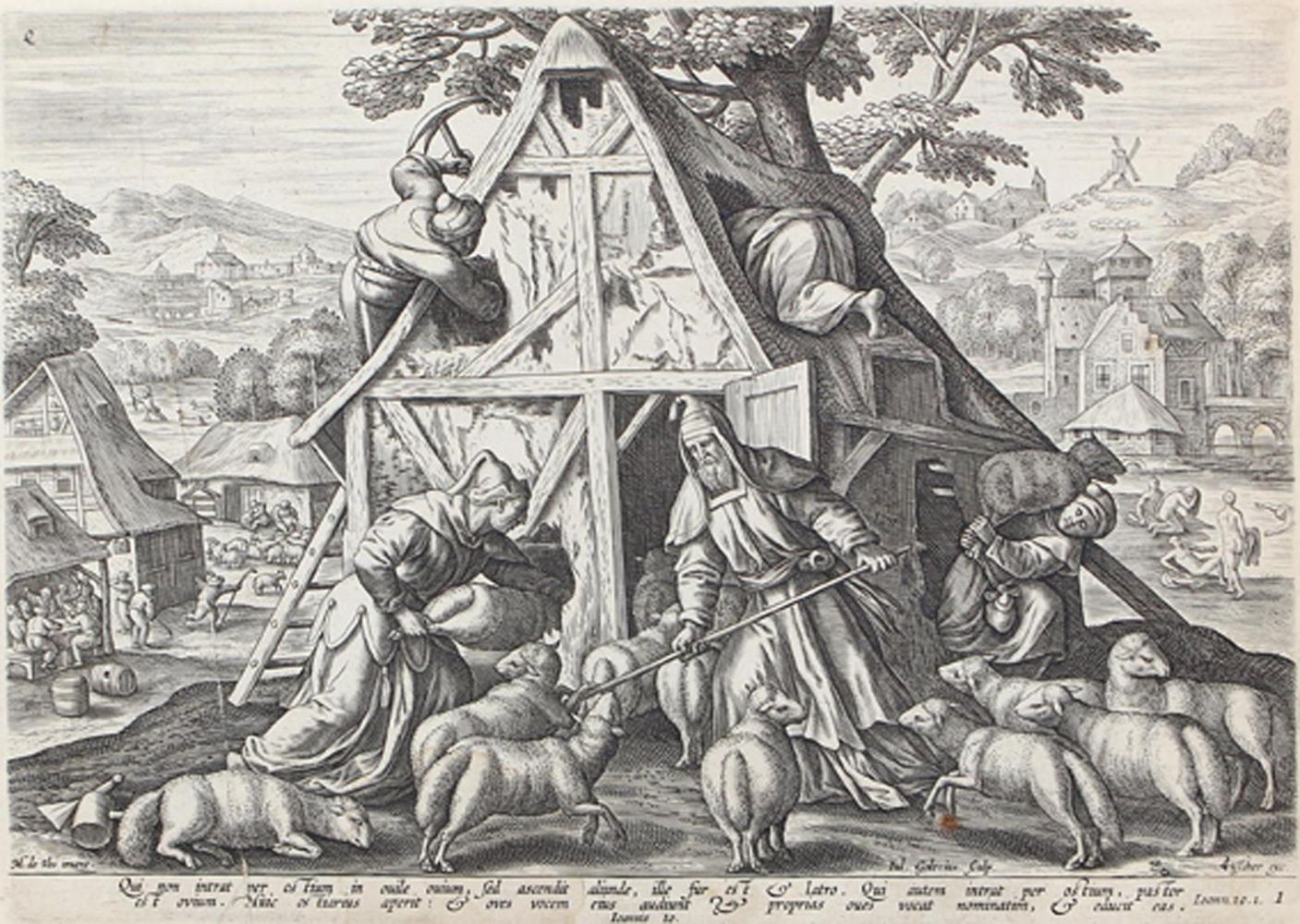 Große Abbildung Nr.1: 120-3002 Goltzius, Julius: (Künstlergraphik)