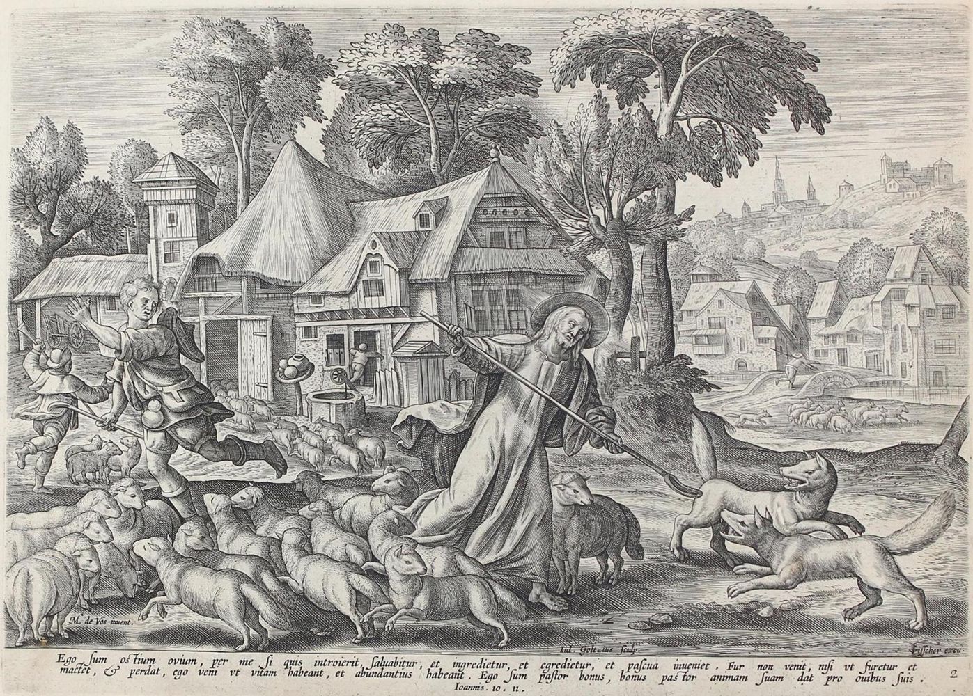 Große Abbildung Nr.2: 120-3002 Goltzius, Julius: (Künstlergraphik)