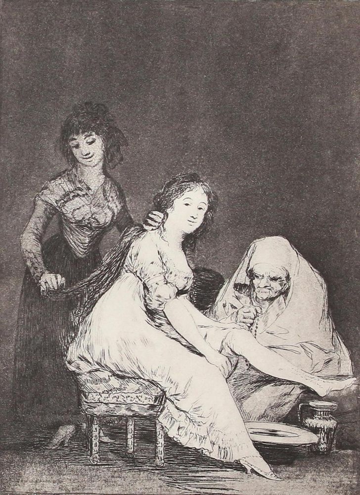 Große Abbildung Nr.2: 120-3008 Goya, Francisco de: (Künstlergraphik)