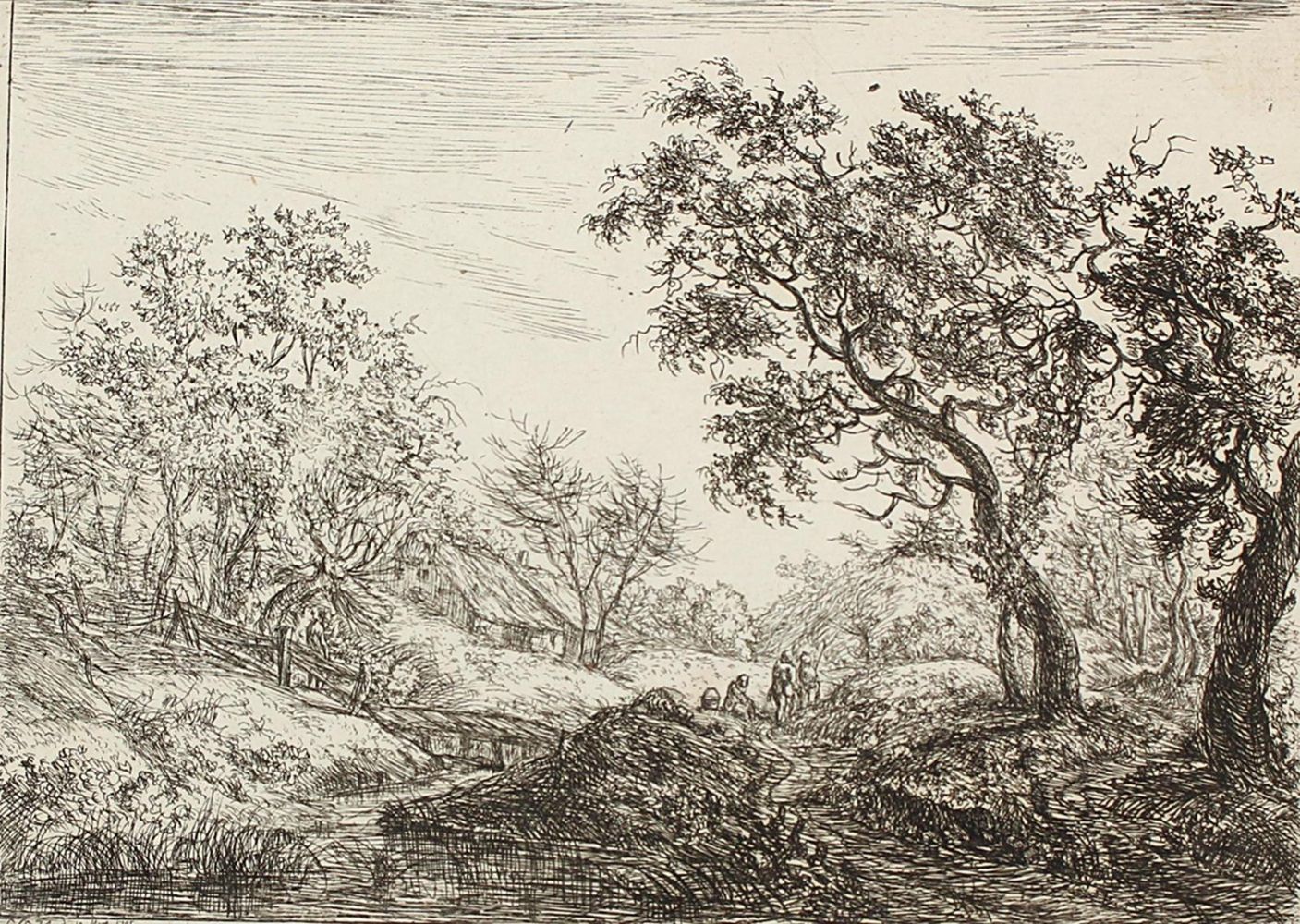 Große Abbildung Nr.2: 120-3034 Hagedorn, Christian Ludwig von: (Künstlergraphik)