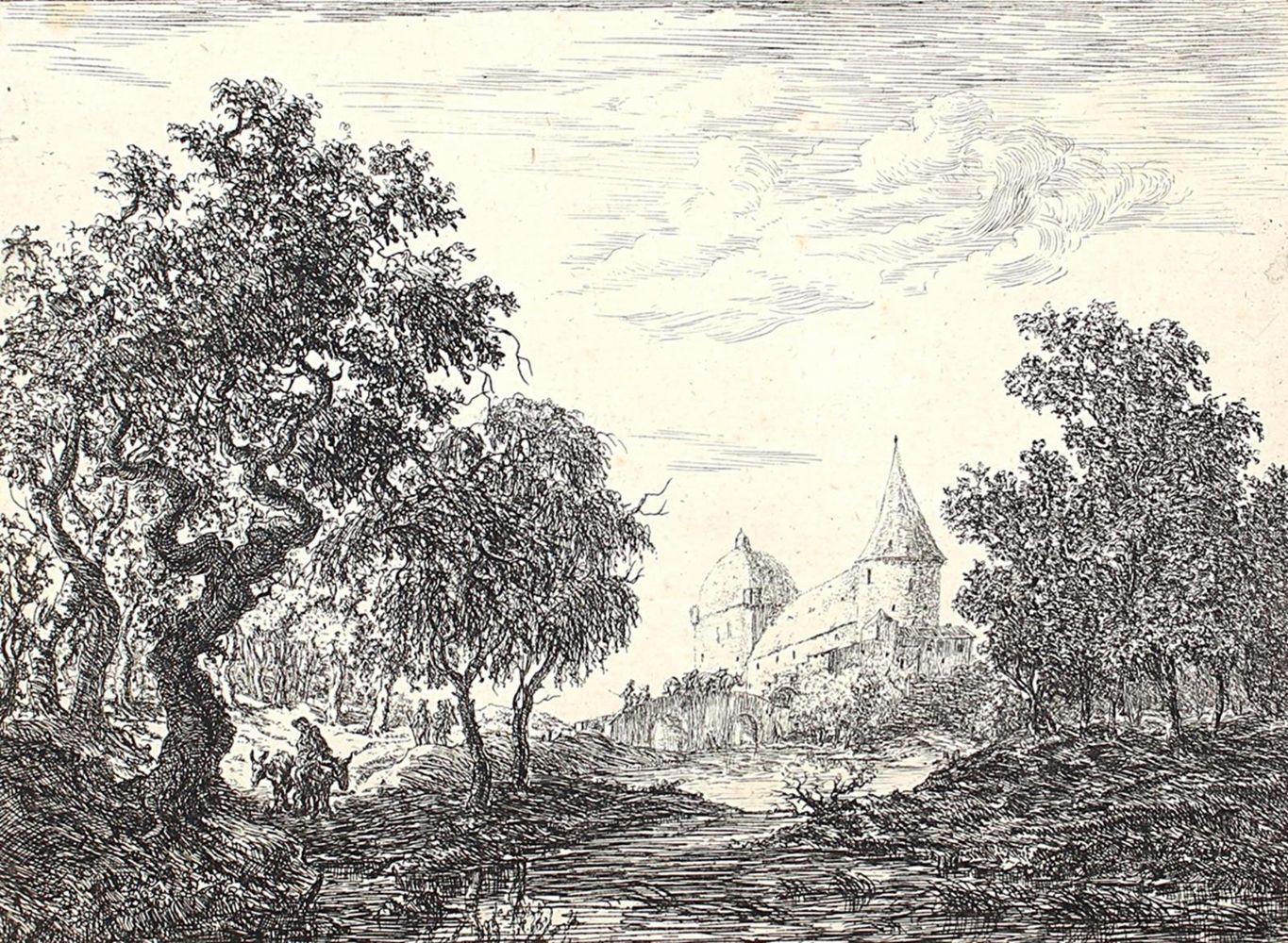Große Abbildung Nr.2: 120-3035 Hagedorn, Christian Ludwig von: (Künstlergraphik)