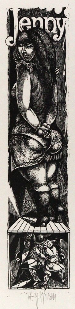 Große Abbildung Nr.3: 120-3071 Hirsch, Karl-Georg: (Künstlergraphik)