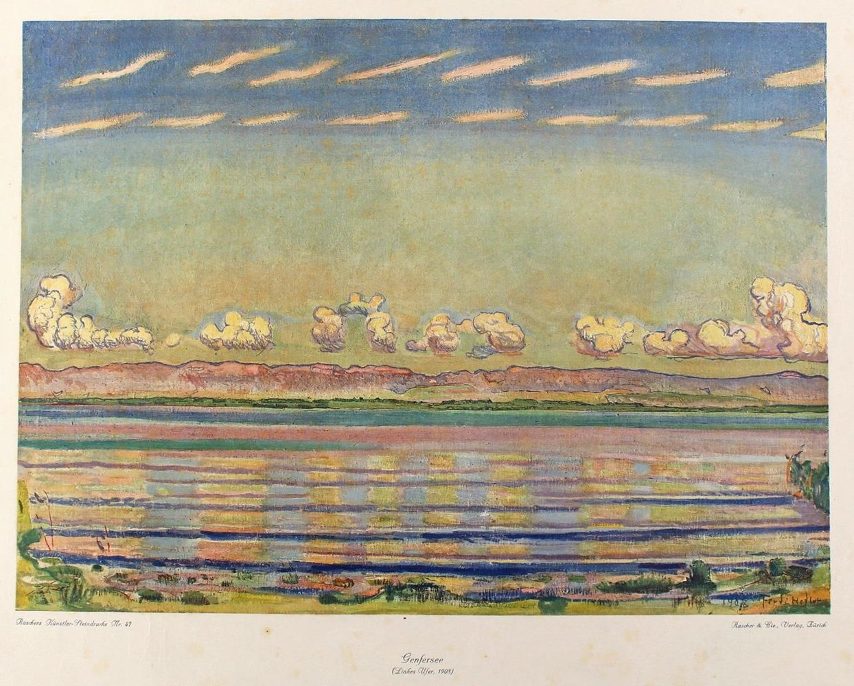 Große Abbildung Nr.1: 120-3073 Hodler, Ferdinand: (Künstlergraphik)