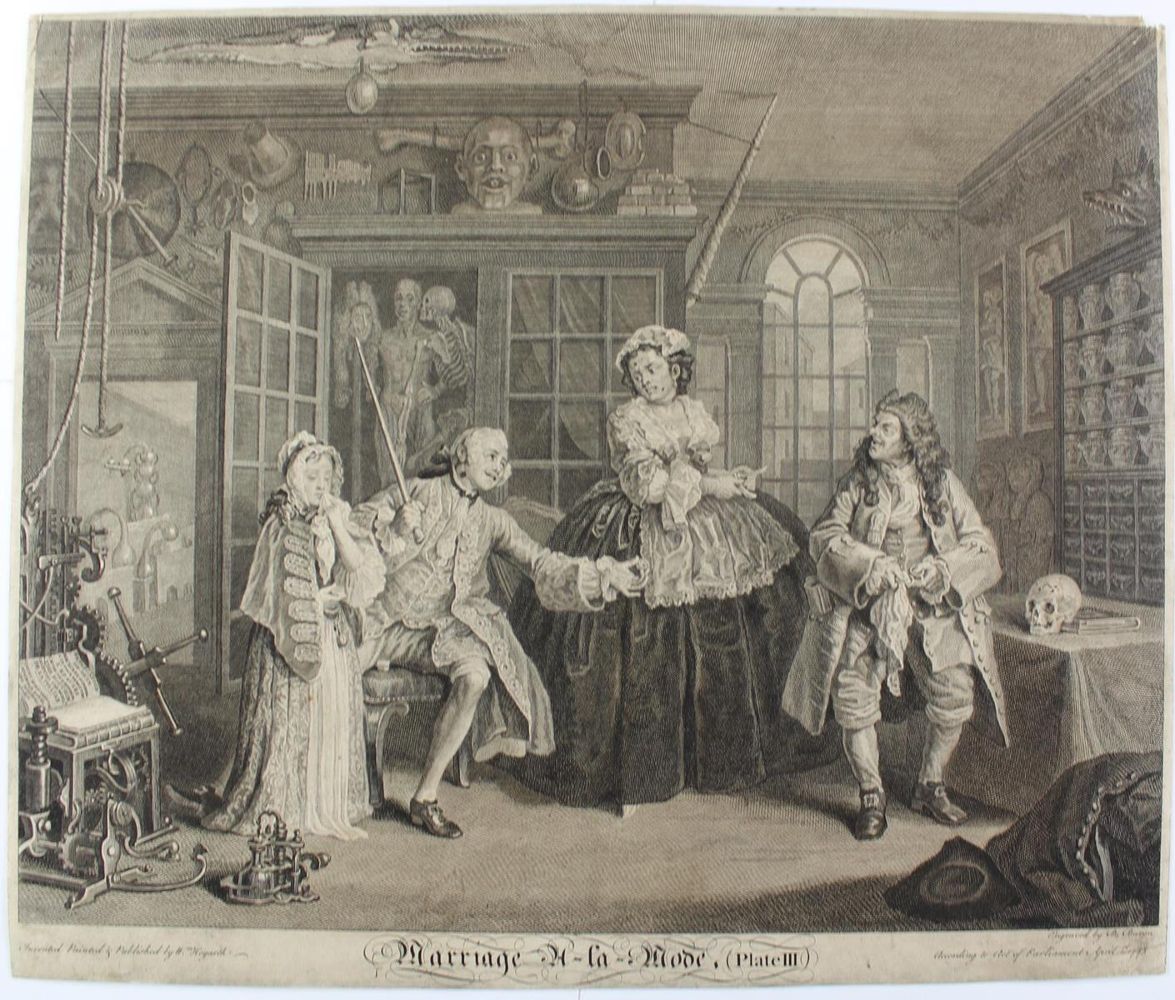 Große Abbildung Nr.2: 120-3078 Hogarth, William: (Künstlergraphik)