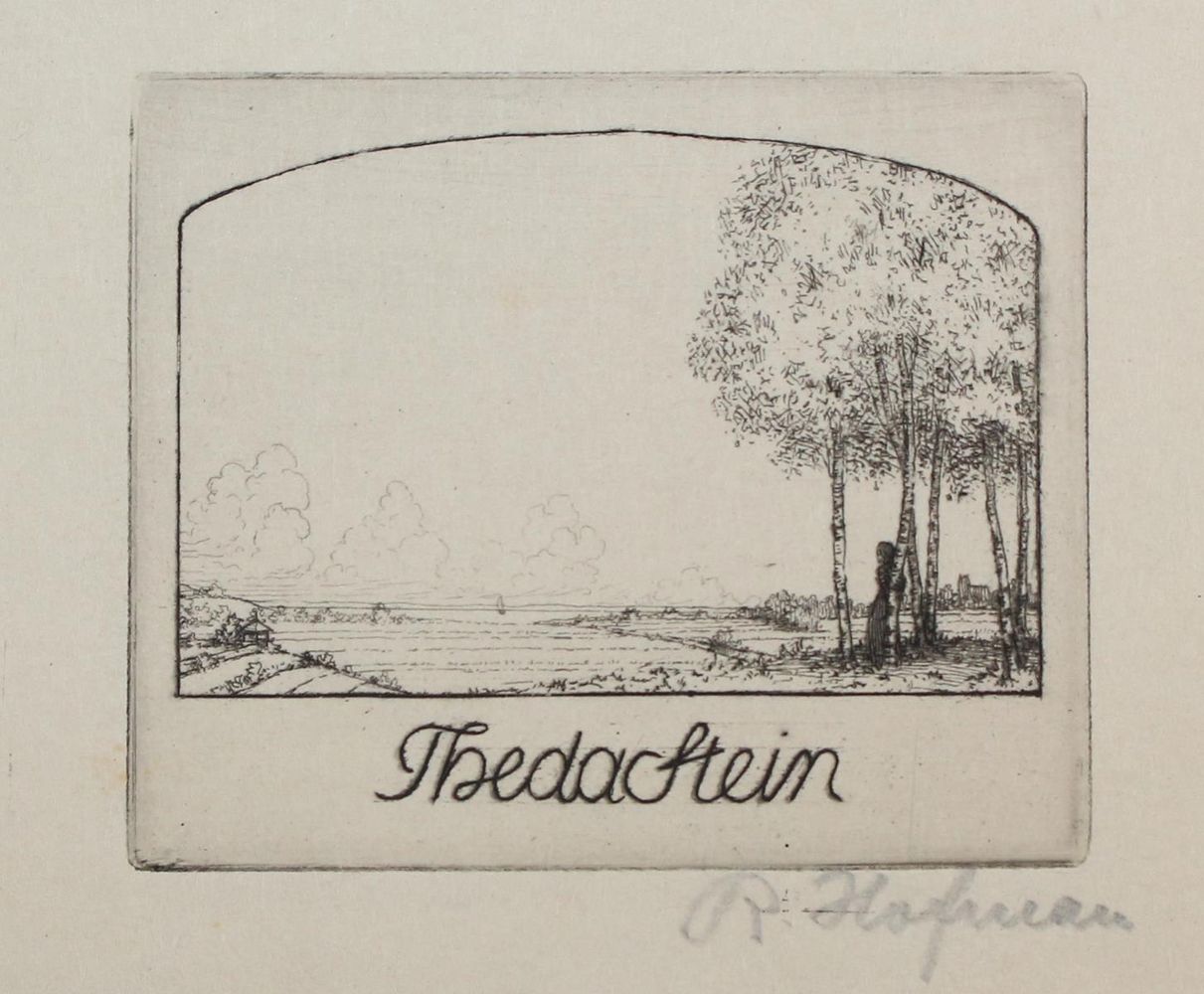 Große Abbildung Nr.2: 120-3086 Horack, A.: (Künstlergraphik)