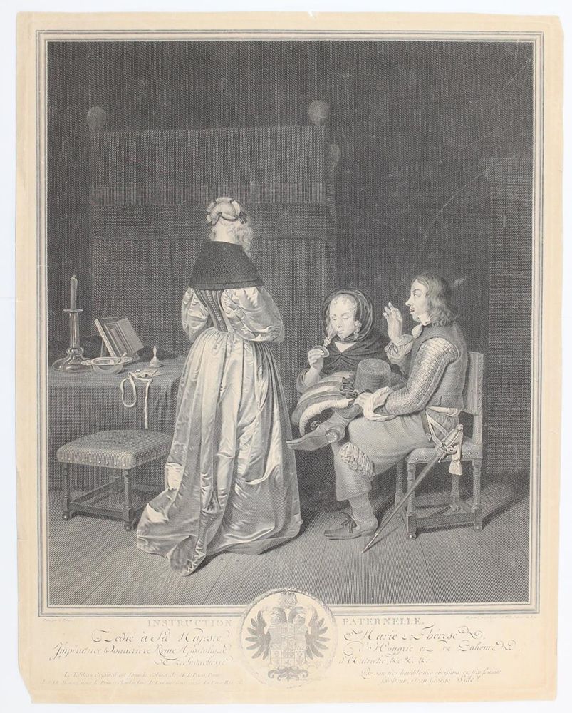 Große Abbildung Nr.2: 120-3087 Houbraken, Jacobus: (Künstlergraphik)