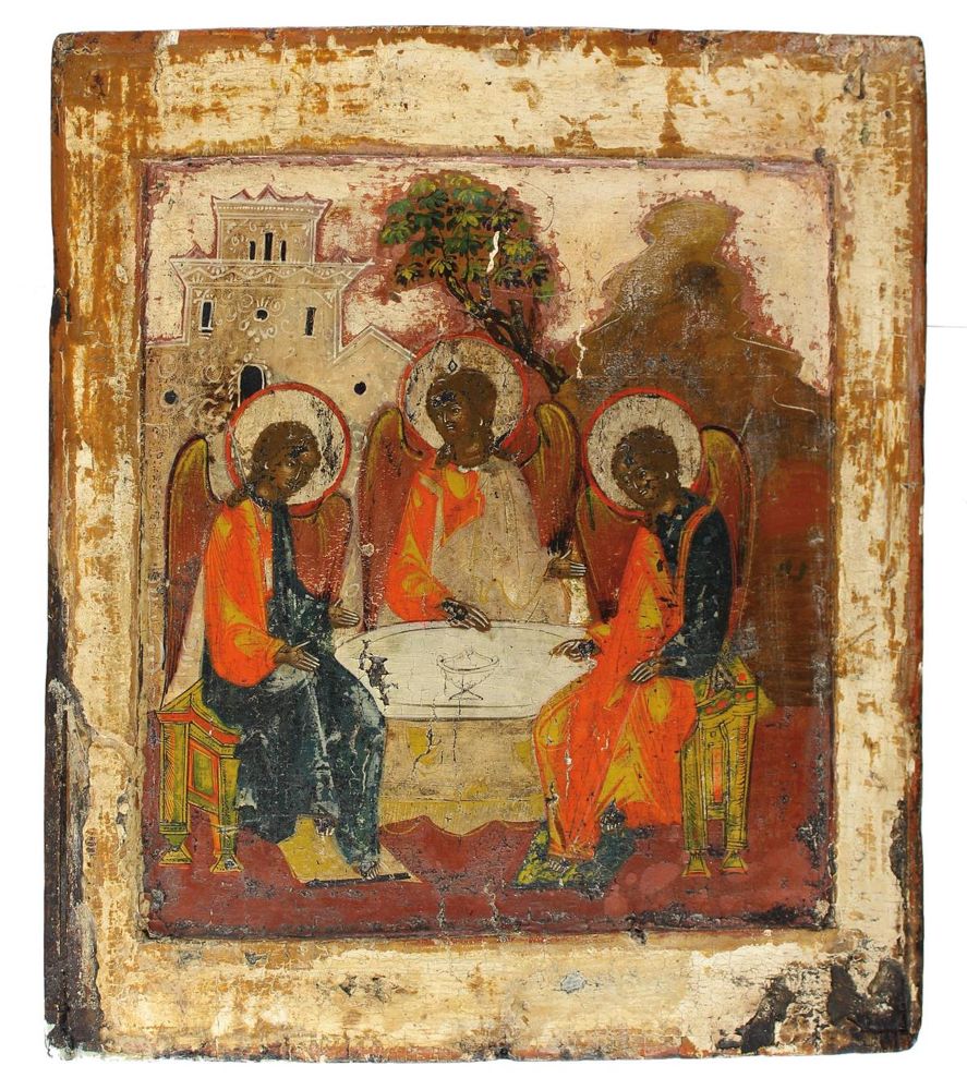 Große Abbildung Nr.2: 120-3123 Hl. Makarij.: (Künstlergraphik, Ikonen)