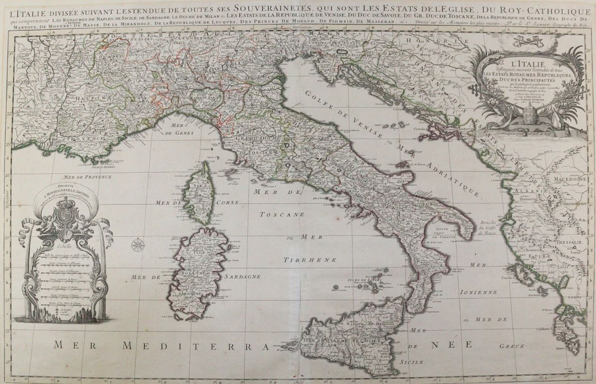Große Abbildung Nr.1: 120-3136 Italien.: (Künstlergraphik, Italien)