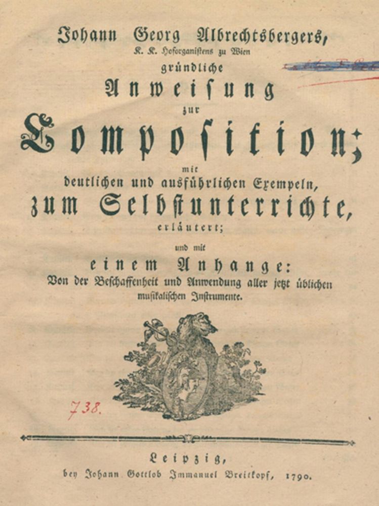 Große Abbildung Nr.1: 120-314 Albrechtsberger,J.G.: (Musik)