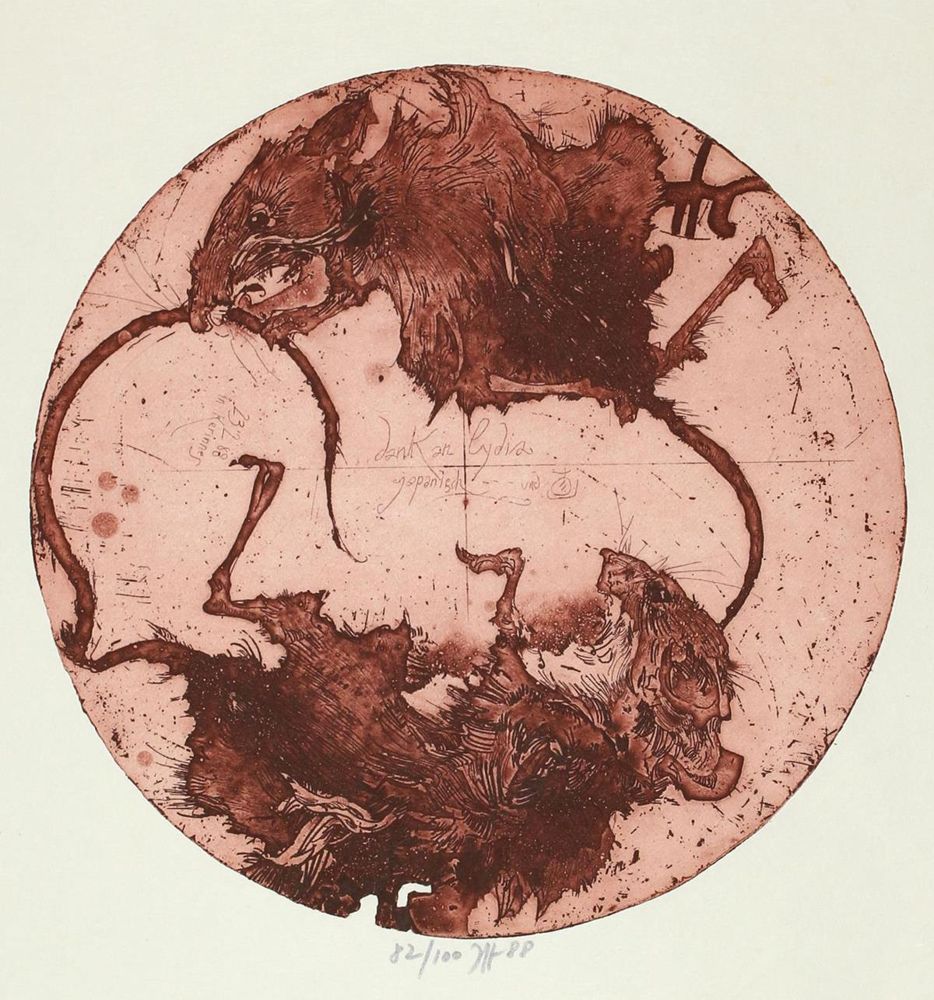 Große Abbildung Nr.1: 120-3148 Janssen, Horst: (Künstlergraphik)