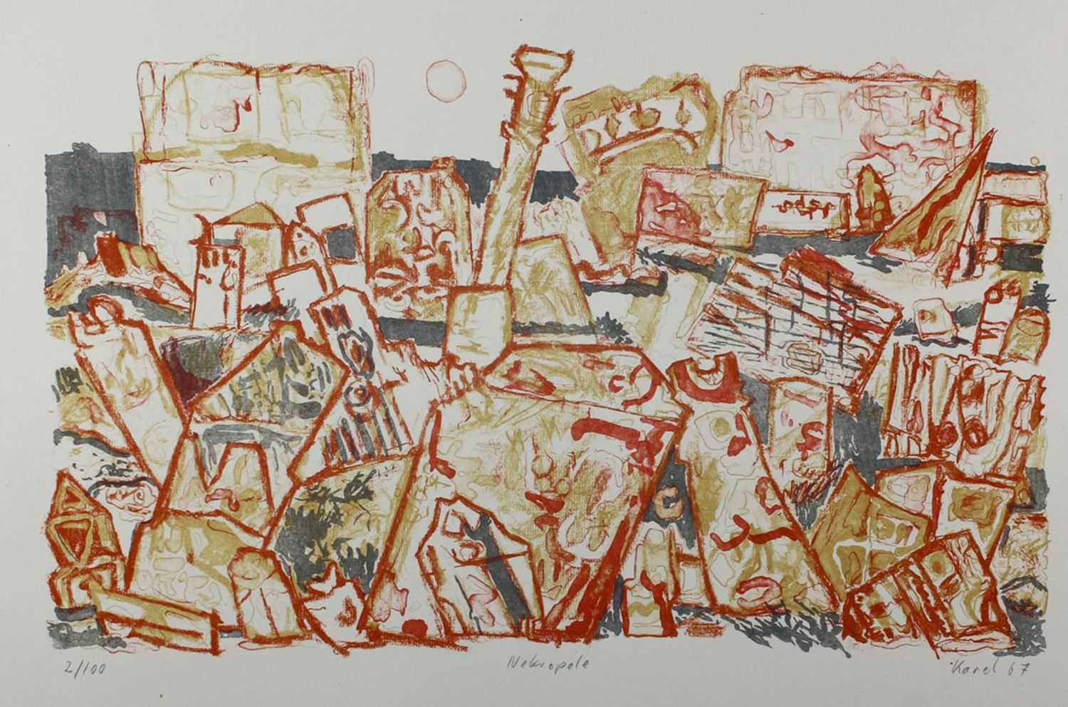 Große Abbildung Nr.1: 120-3190 Karel: (Künstlergraphik)