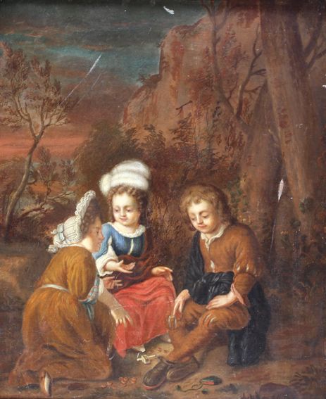 Große Abbildung Nr.1: 120-3203 Kinderdarstellungen.: (Künstlergraphik)