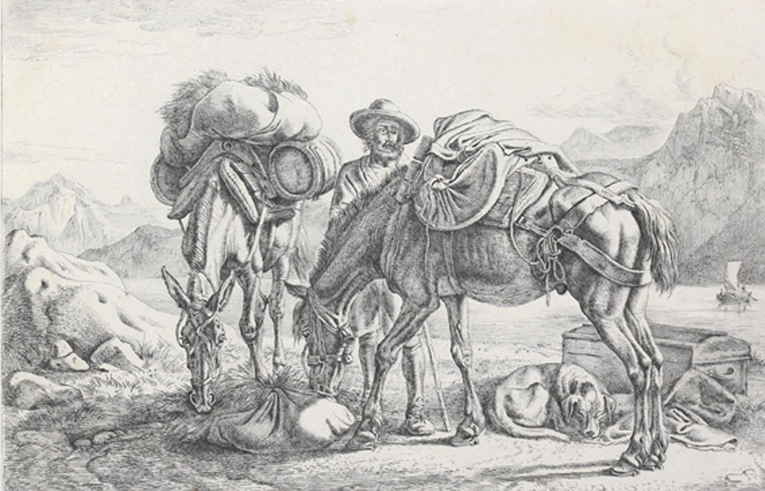 Große Abbildung Nr.1: 120-3219 Klein, Johann Adam: (Künstlergraphik)