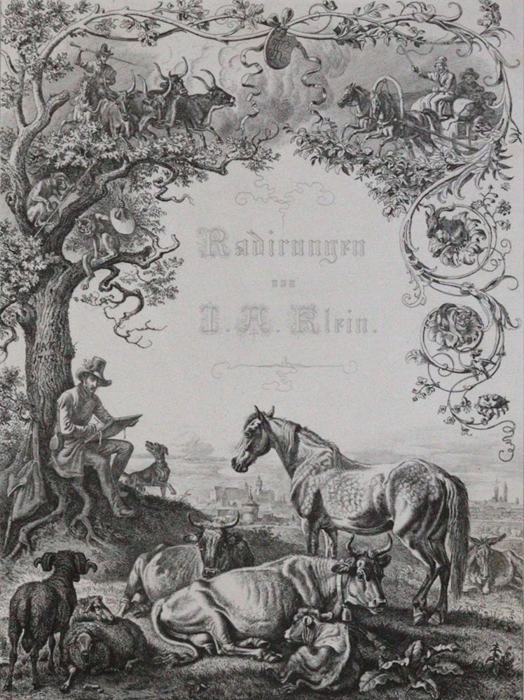 Große Abbildung Nr.1: 120-3221 Klein, Johann Adam: (Künstlergraphik)