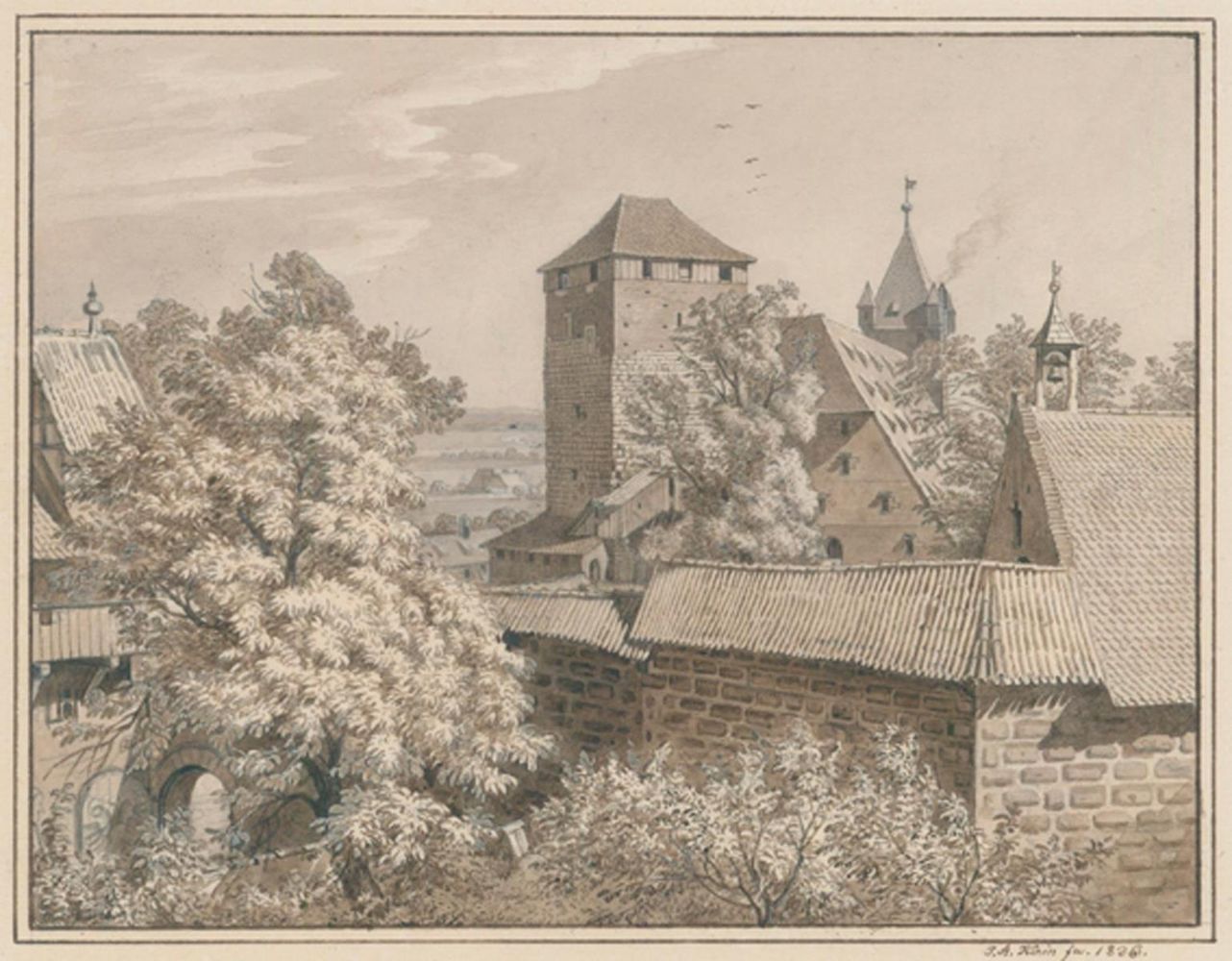 Große Abbildung Nr.1: 120-3249 Klein, Johann Adam: (Künstlergraphik)