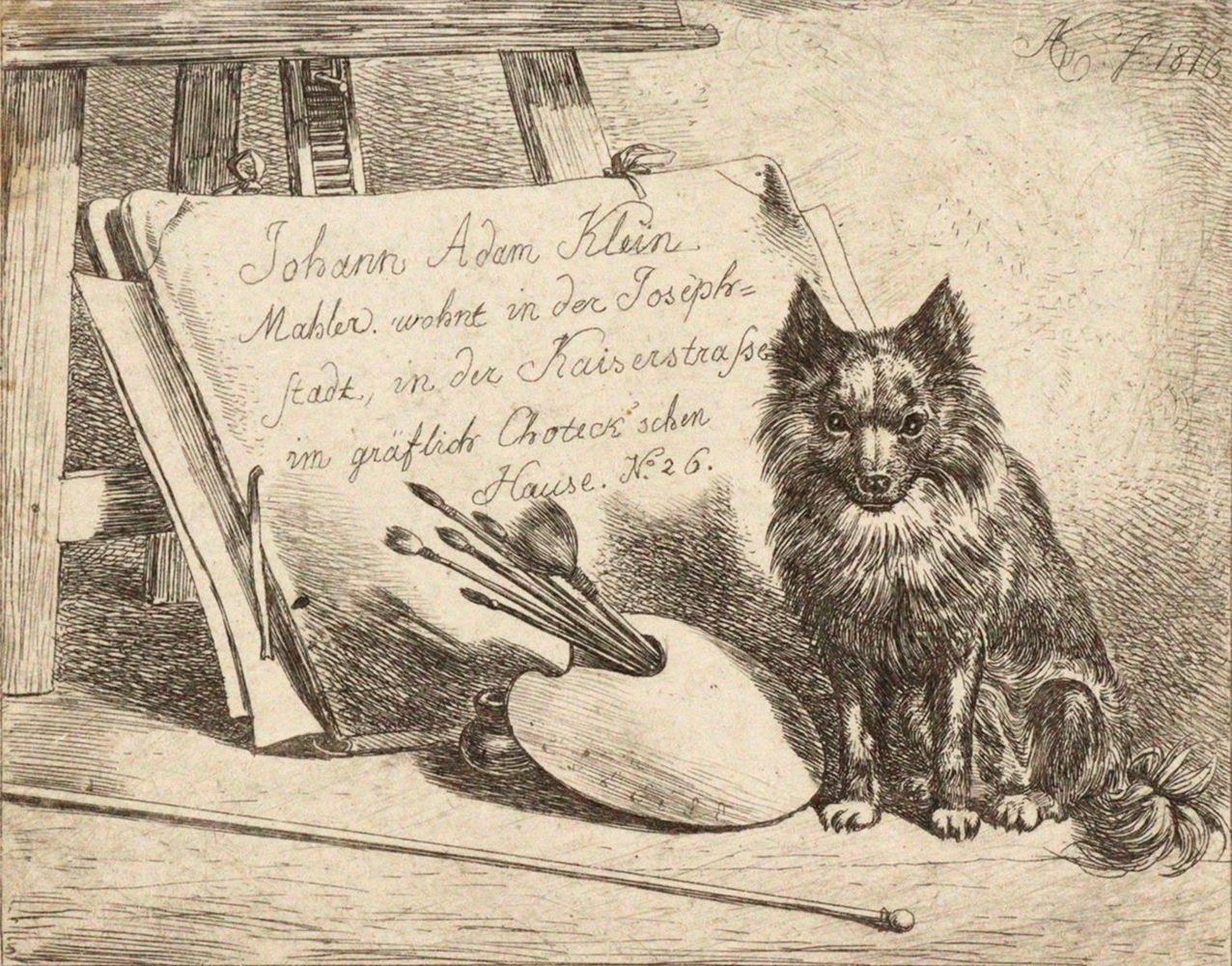 Große Abbildung Nr.2: 120-3262 Klein, Johann Adam: (Künstlergraphik)