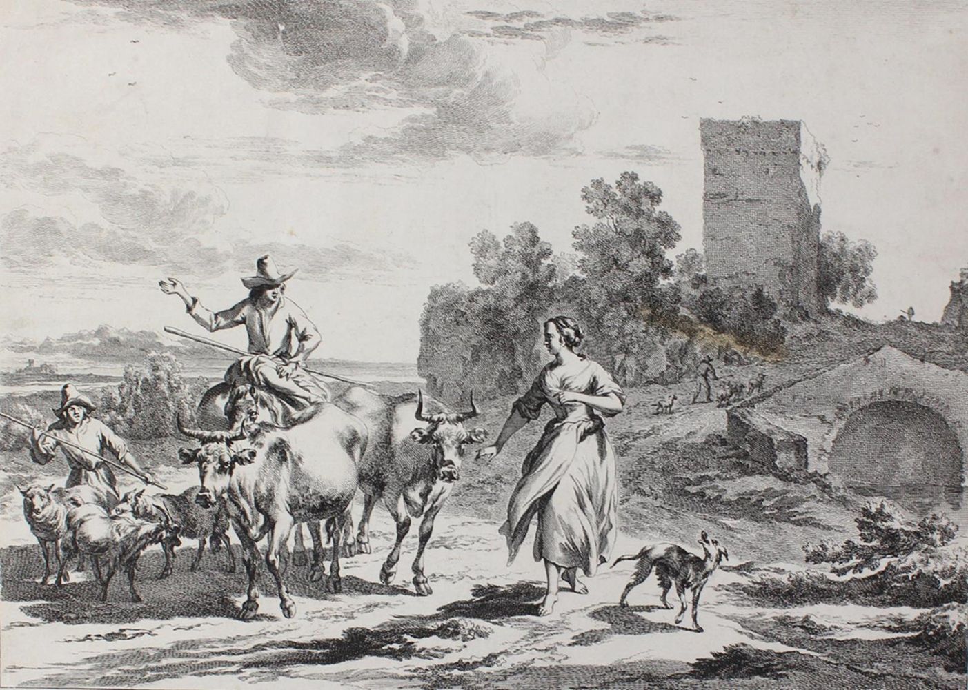 Große Abbildung Nr.2: 120-3264 Klengel, Johann Christian: (Künstlergraphik)