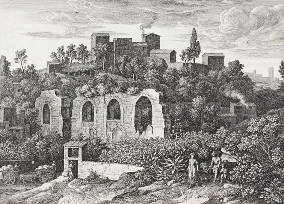 Große Abbildung Nr.1: 120-3277 Koch, Joseph Anton: (Künstlergraphik)