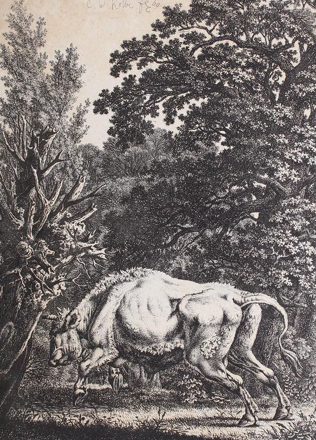 Große Abbildung Nr.1: 120-3283 Kolbe, Carl Wilhelm: (Künstlergraphik)