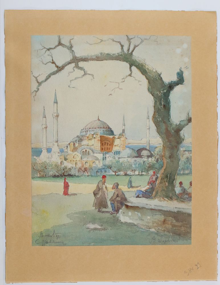 Große Abbildung Nr.2: 120-3317 Konvolut: (Künstlergraphik)