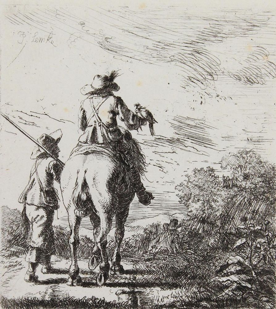 Große Abbildung Nr.1: 120-3358 Lemke, Johann Philipp: (Künstlergraphik)