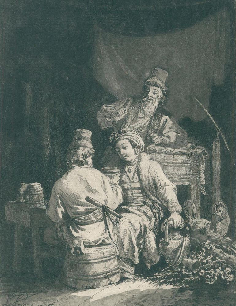 Große Abbildung Nr.1: 120-3365 Le Prince, Jean-Baptiste: (Künstlergraphik)