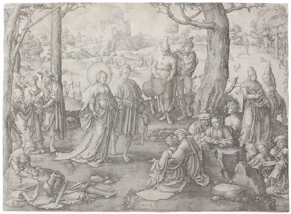 Große Abbildung Nr.1: 120-3370 Leyden, Lucas van: (Künstlergraphik)