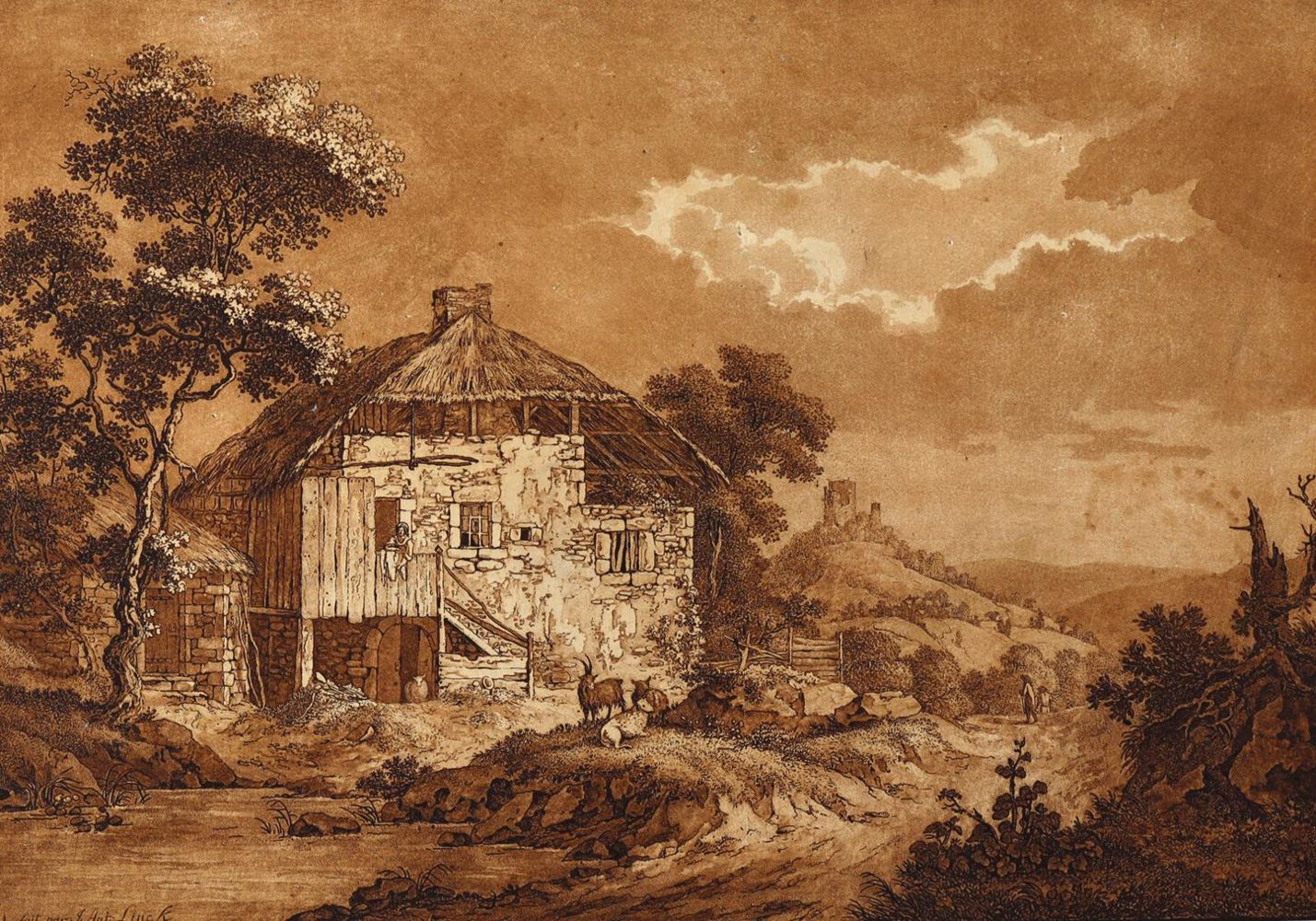 Große Abbildung Nr.1: 120-3377 Linck, Jean Antoine: (Künstlergraphik)