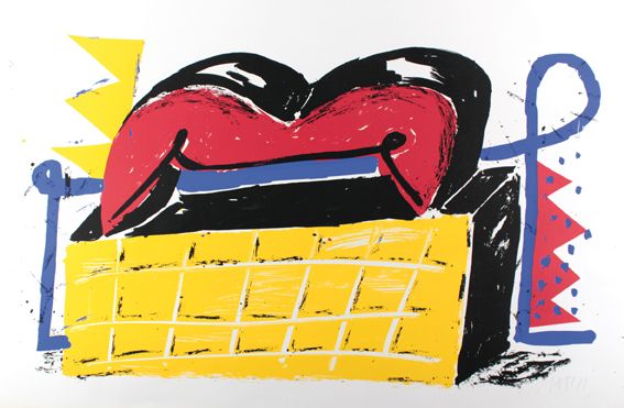 Große Abbildung Nr.1: 120-3386 Lüpertz, Markus: (Künstlergraphik)