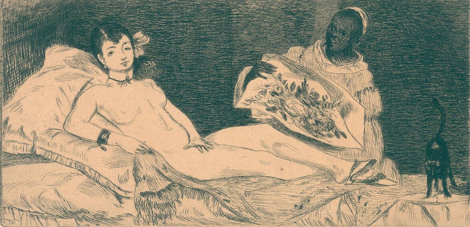 Große Abbildung Nr.1: 120-3396 Manet, Edouard: (Künstlergraphik)