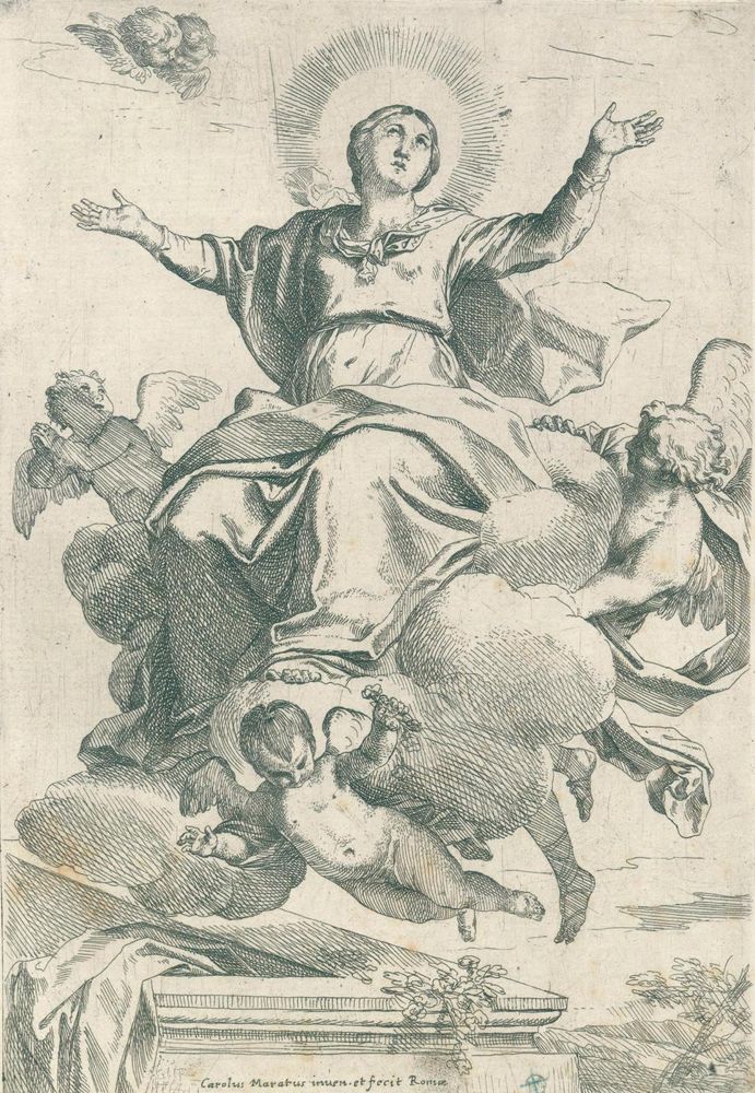 Große Abbildung Nr.1: 120-3398 Maratti, Carlo: (Künstlergraphik)