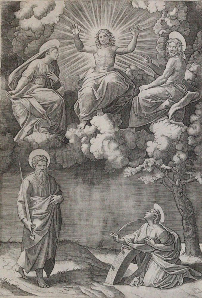 Große Abbildung Nr.3: 120-3417 Meister B mit dem Würfel: (Künstlergraphik)